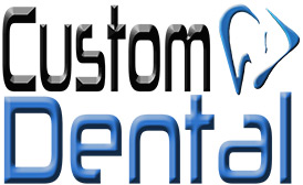 Custom Dental of The Colony Logo